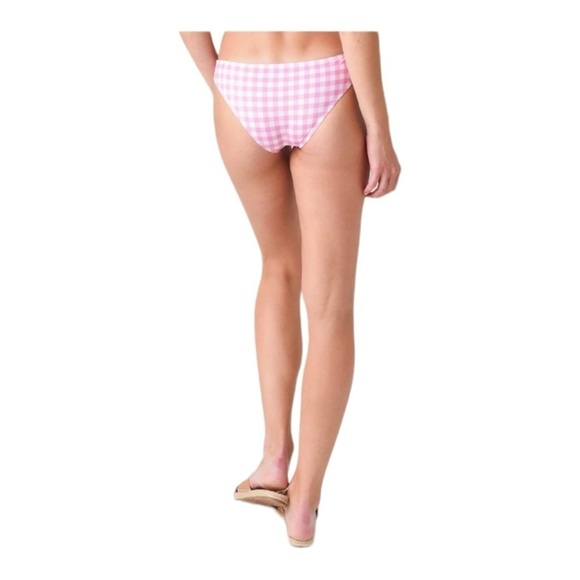 EPHEMERA Gingham Classic Hipster Bikini Bottom in Geranium Gingham NWT - Picture 8 of 9
